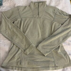 Arcteryx Fleece Quarter Zip Midlayer Polartec size Medium